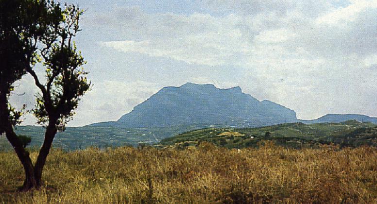 Mt Juktas south of Knossos
