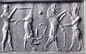 Akkadian, Bull & Lion, Sun-Star, fr CrowleyAegean & East, fig 6.jpg