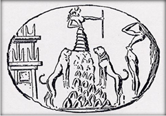 Middle-period seal 'The Mountain Mother' impression.JPG