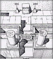 'House of High Priest' reconstruction detail, fr Hood 'Magico-' 111.JPG