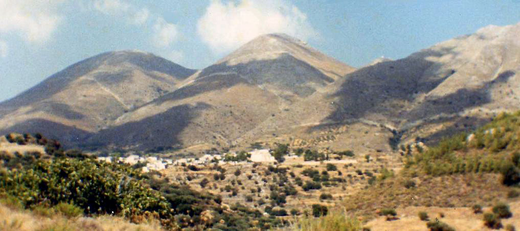 Mountains in southeastern Crete