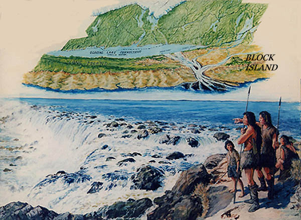 Northeast Coastal Waterfall, end of Ice Age.jpg